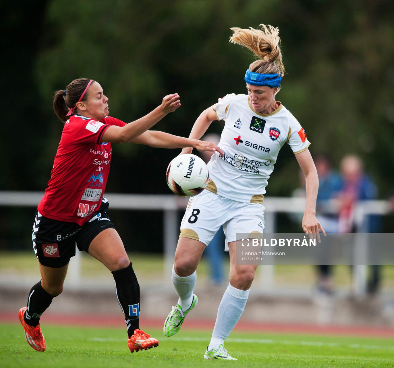 Kristianstads Alice Nilsson och Rosengårds Kirsten van de