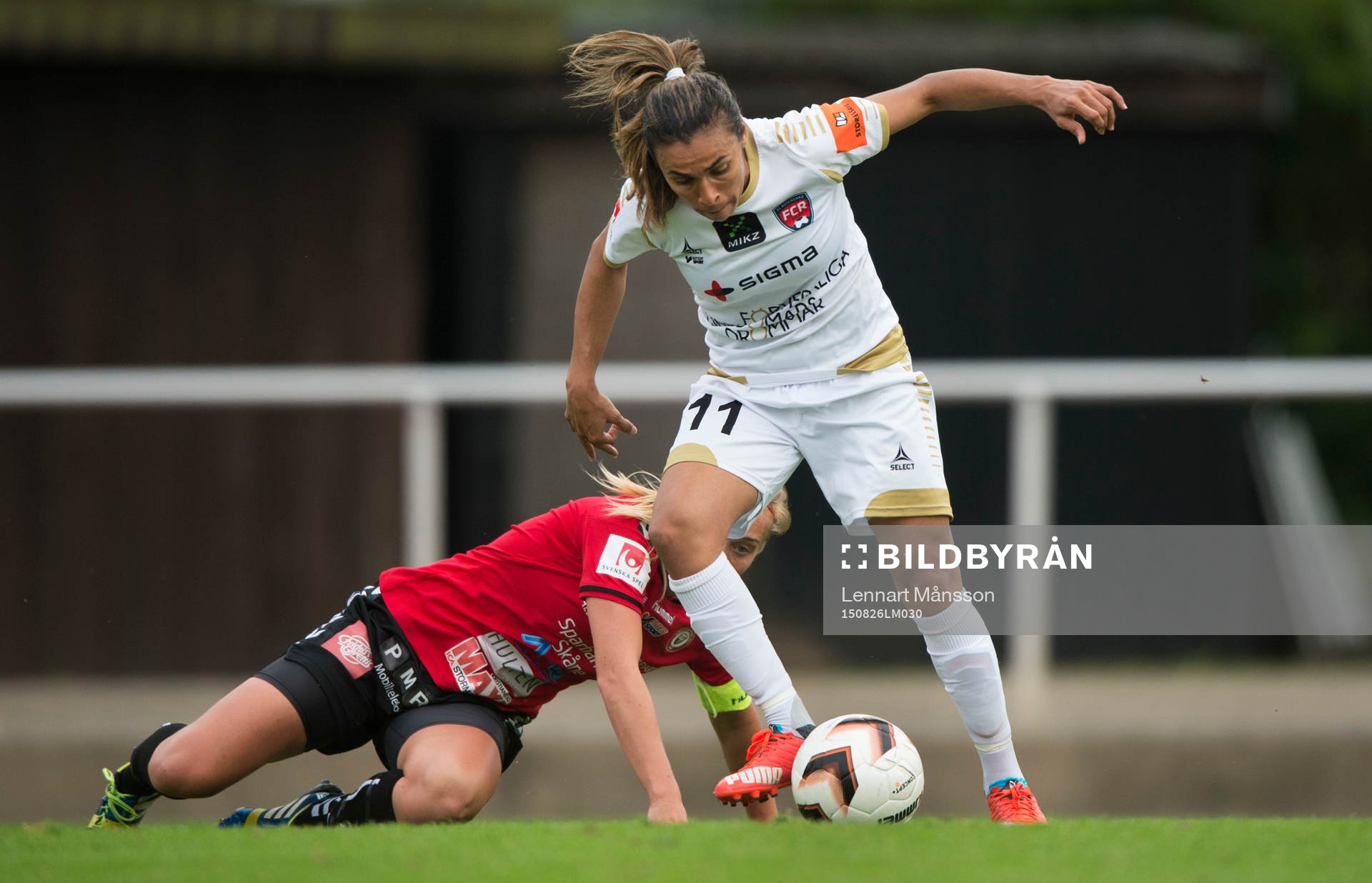 Malmös Marta skojar med Kristianstads Margret Vidarsdottir
