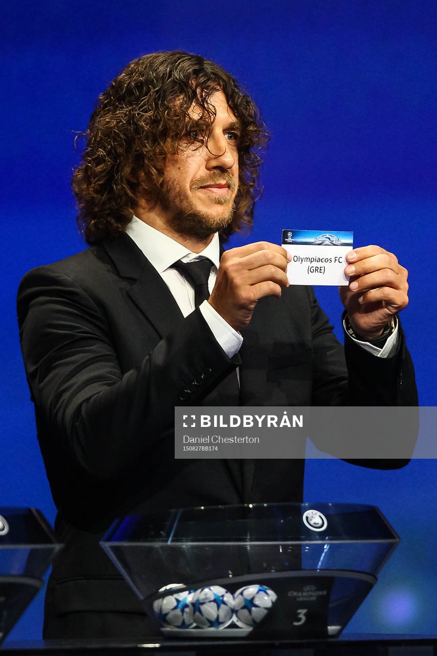 Olympiakos dras av Carles Puyol