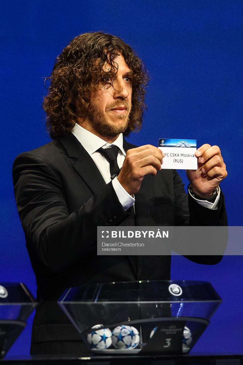 CSKA Moskva dras av Carles Puyol