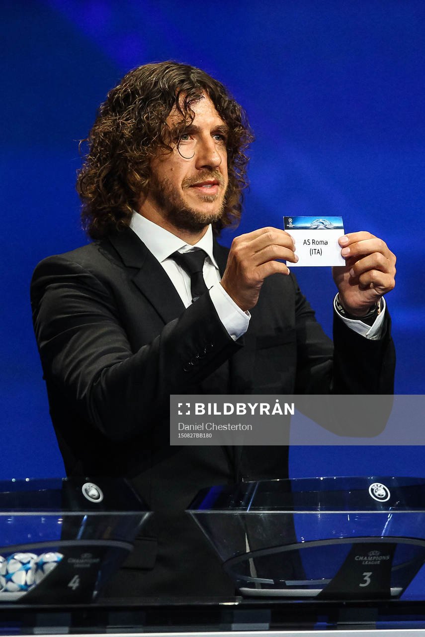 Roma dras av Carles Puyol