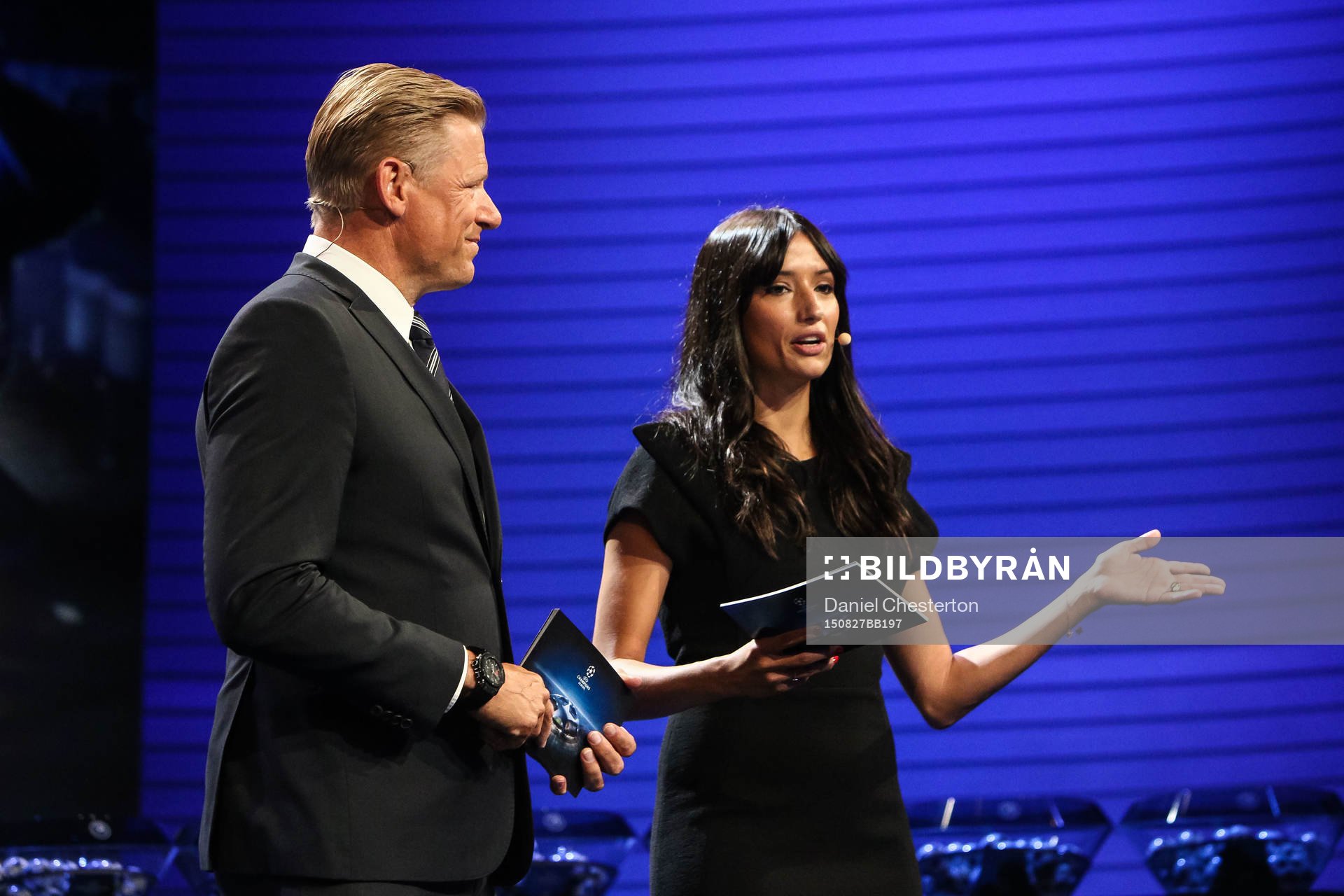 Peter Schmeichel och Melanie Winiger