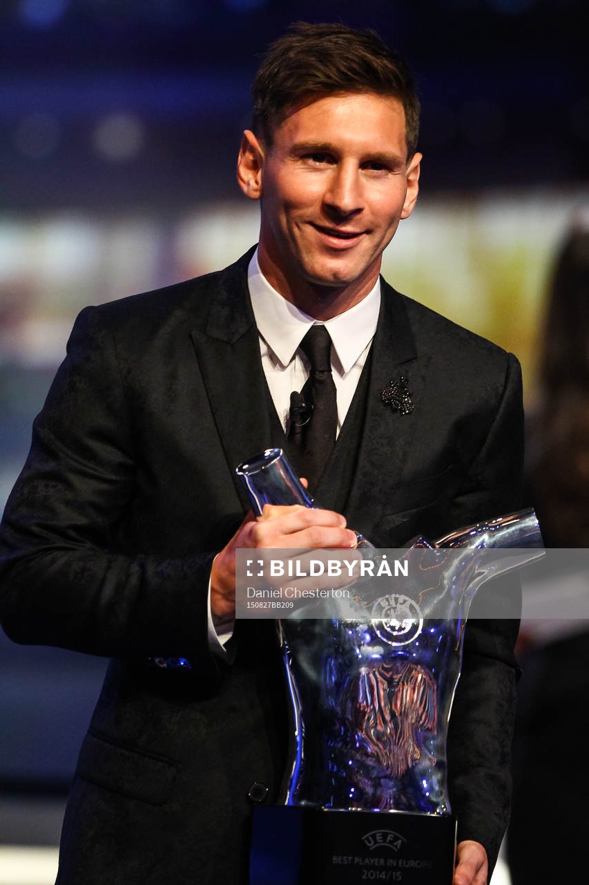 Europas bäste spelare Lionel Messi, Barcelona