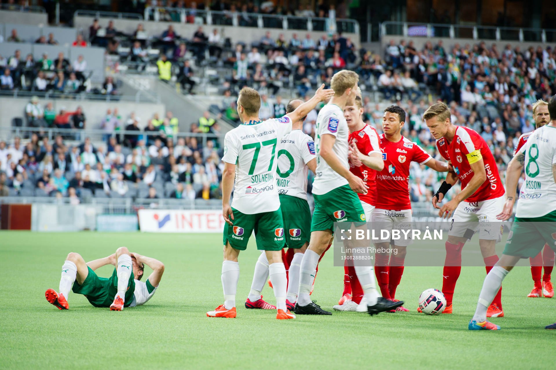 Hammarbys Fredrik Torsteinbö ligger ner
