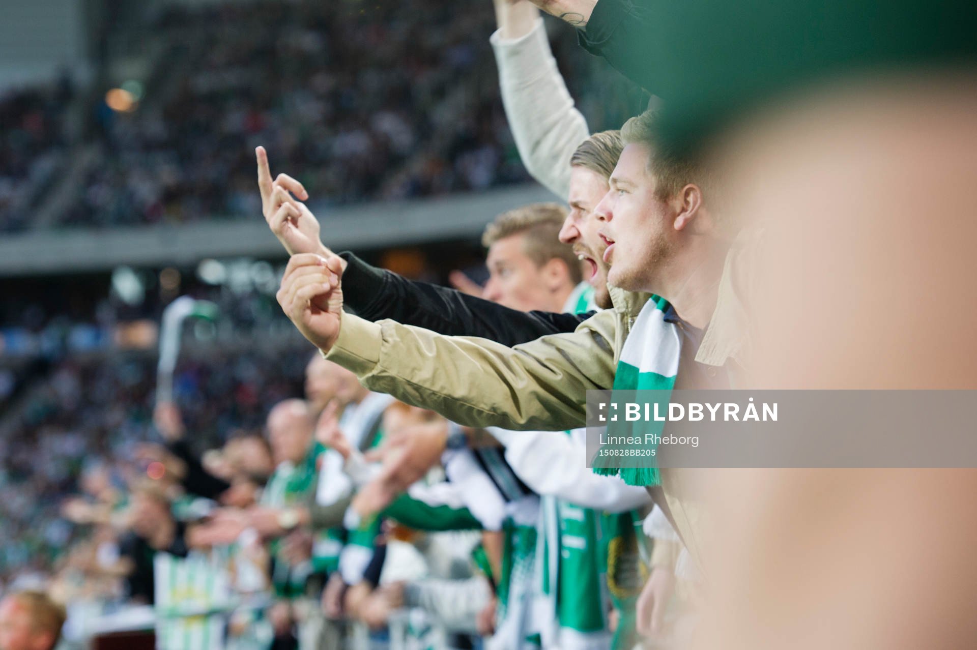 Irriterade supportrar
