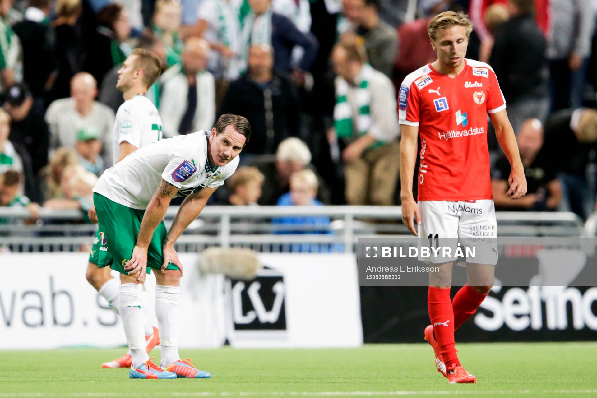 Både Hammarbys Johan Persson och Kalmars Jonathan Ring
