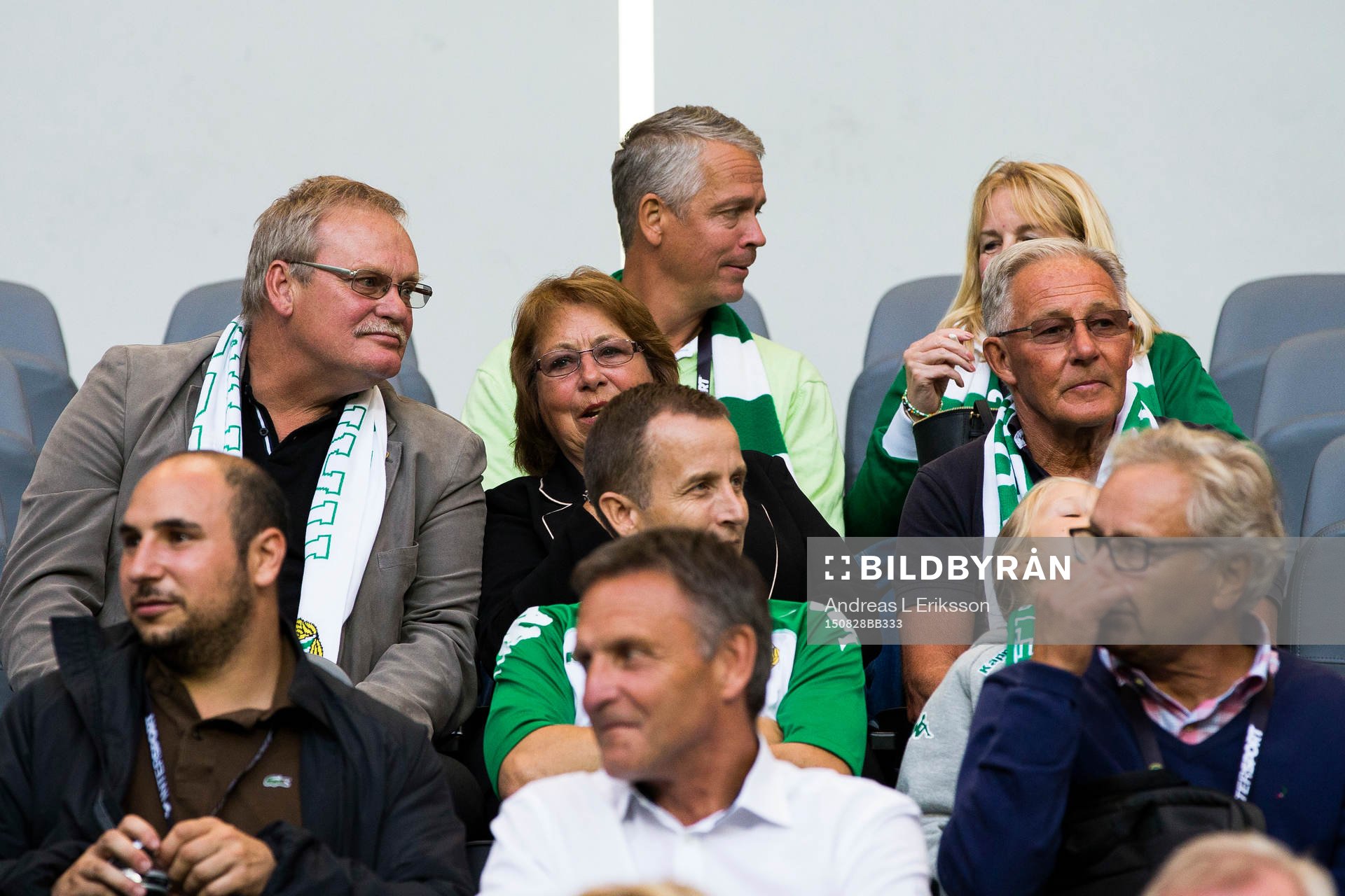 Tidigare Hammarbyspelarna Ronnie Hellström och Kenta