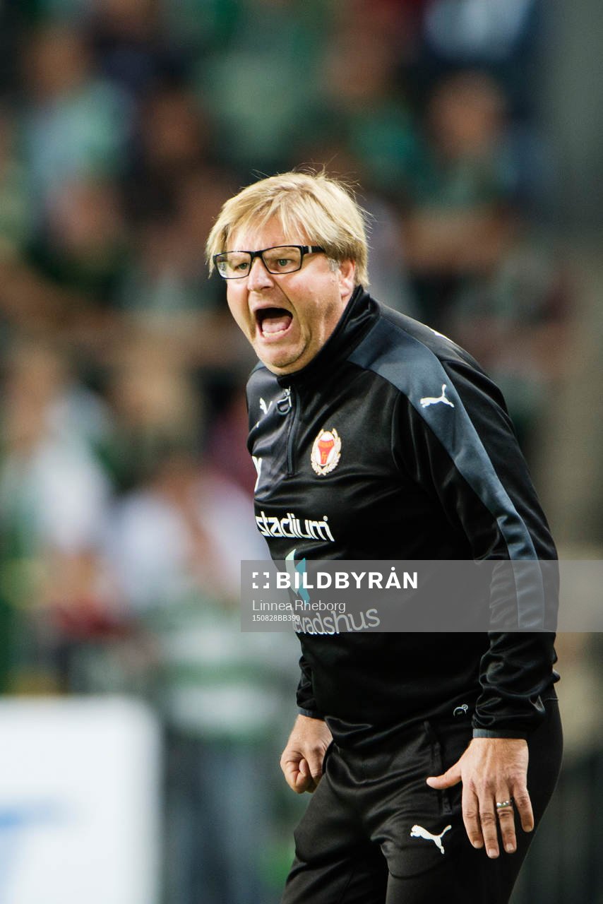 Kalmars tränare Peter Swärdh