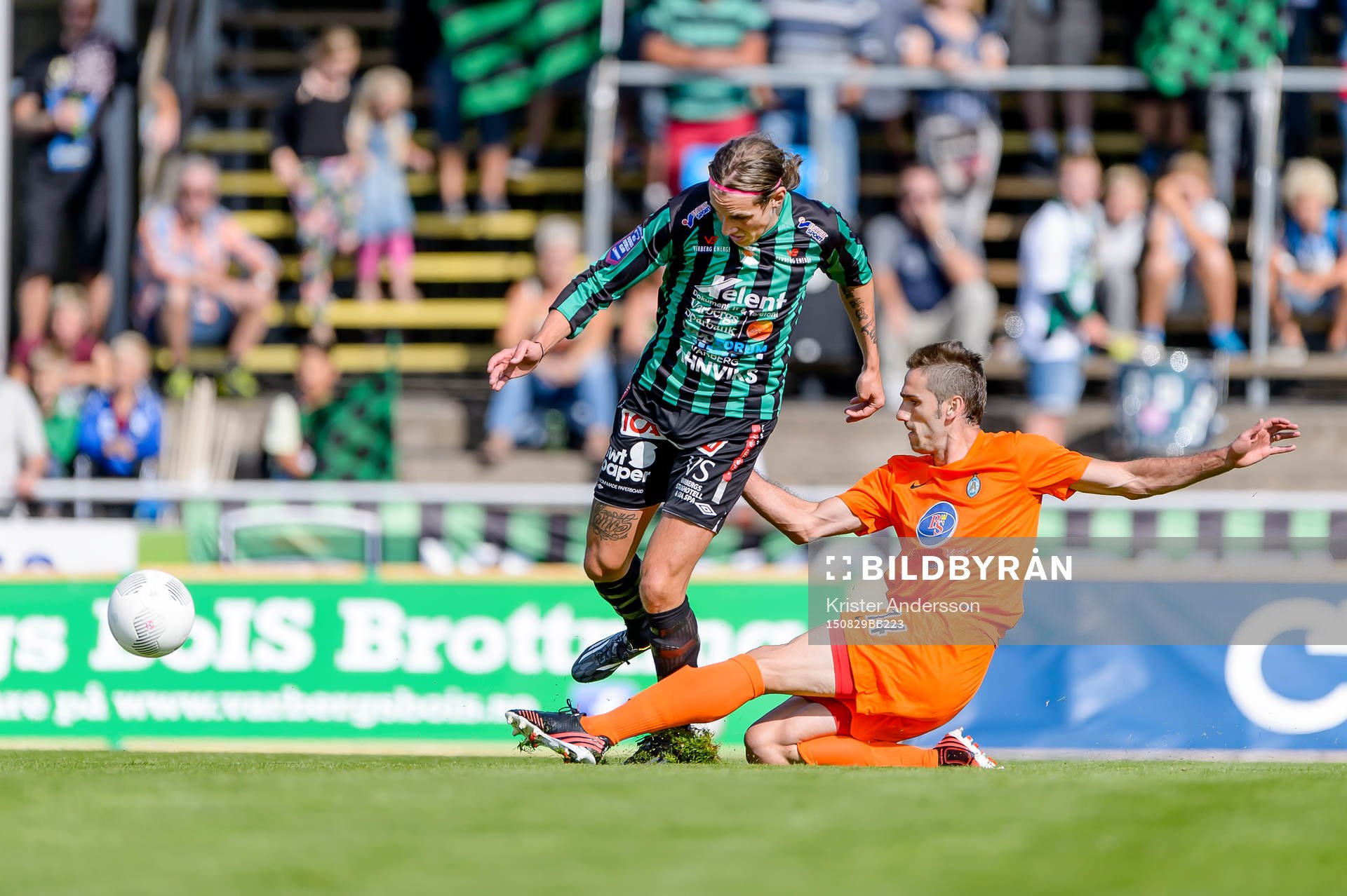 Varbergs David Johannesson och Athletics Juan Jose Hervias