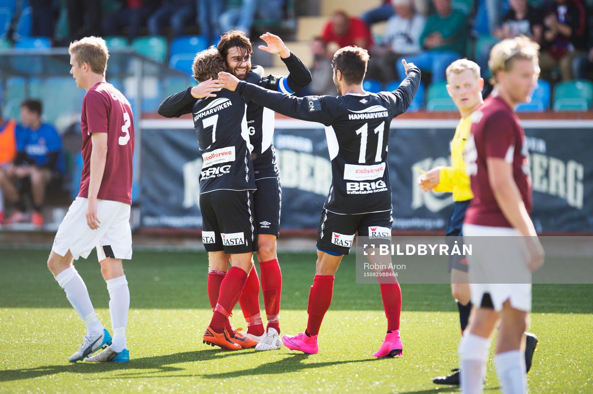 Örgrytes och George Mourad jublar