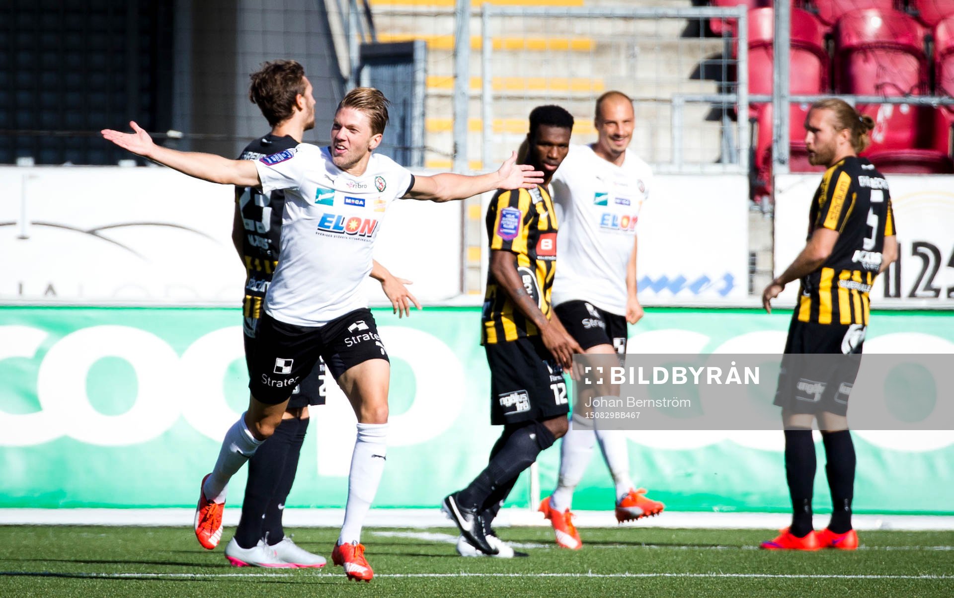 Örebros Martin Broberg gör 1-0