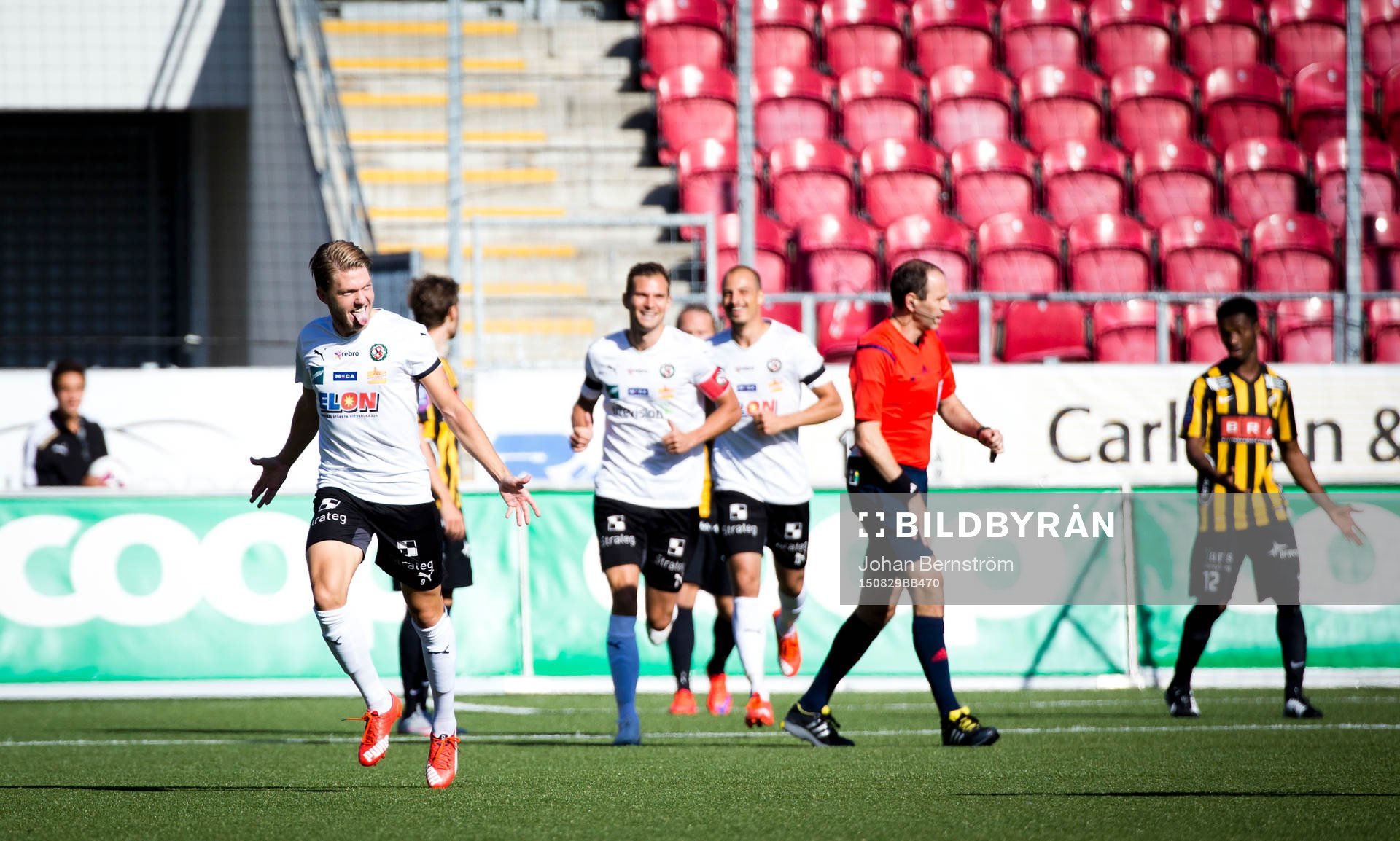Örebros Martin Broberg gör 1-0