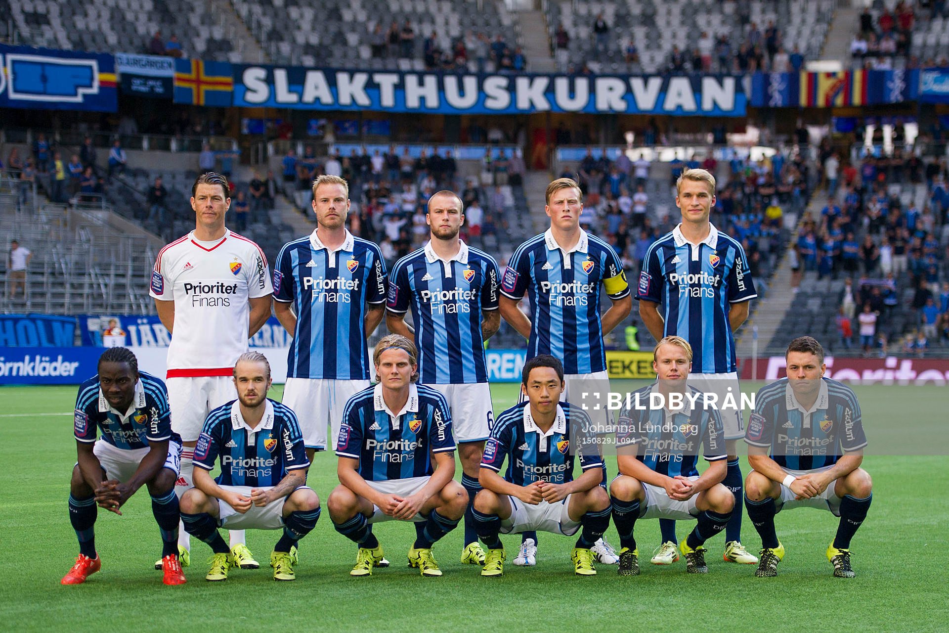Djurgårdens målvakt Kenneth Høie, Fredrik Stenman,
