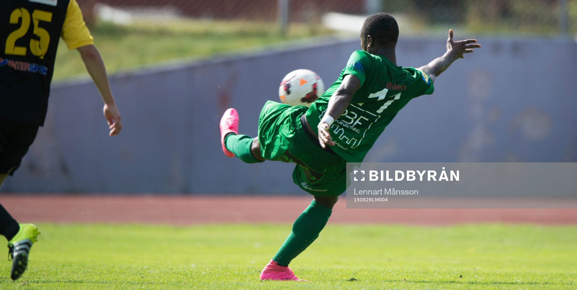Prespas 2-målsskytt Sadat Karim gör 1-0 i matchen i