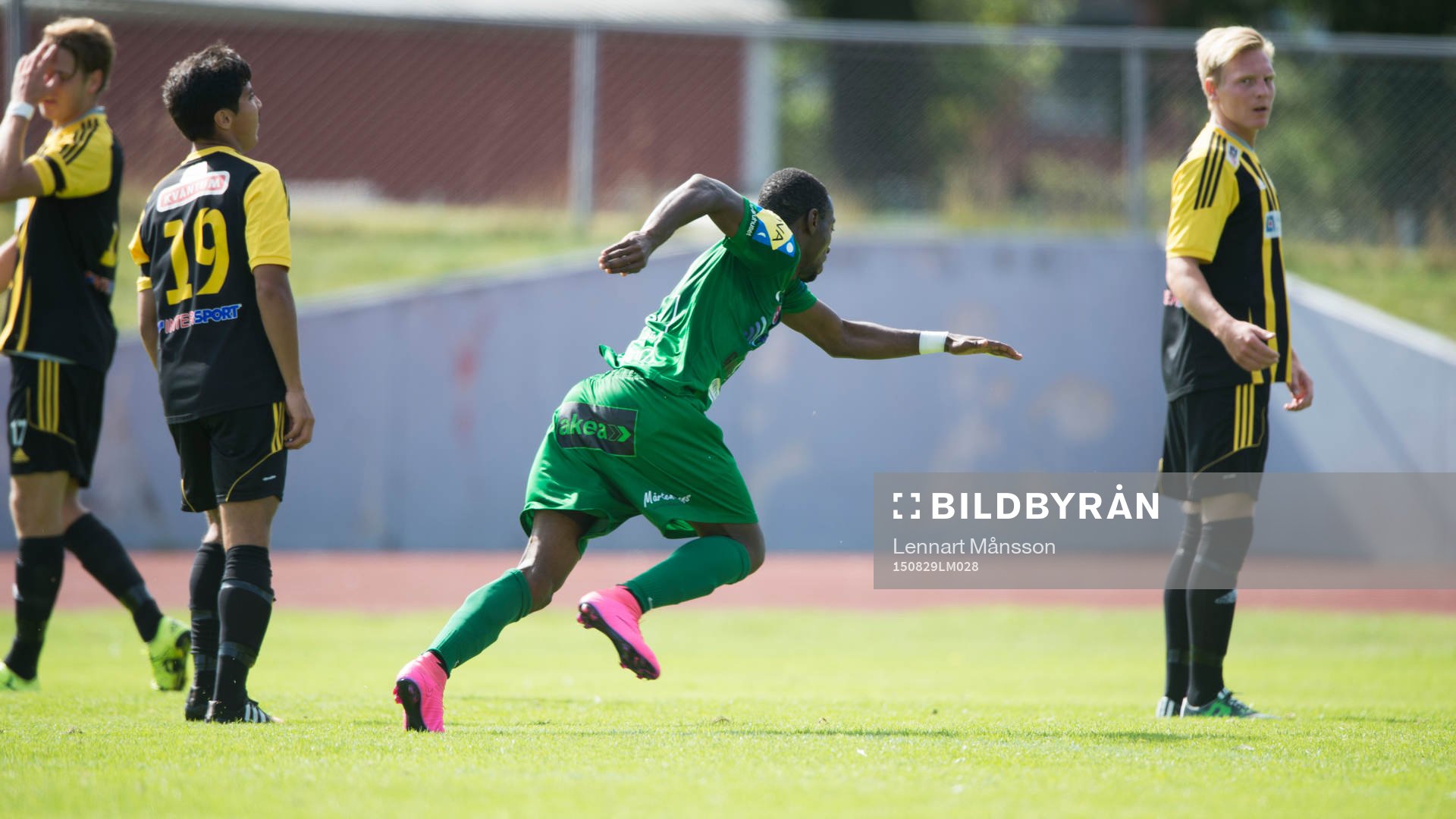 Prespas 2-målsskytt Sadat Karim gör 1-0 i matchen i