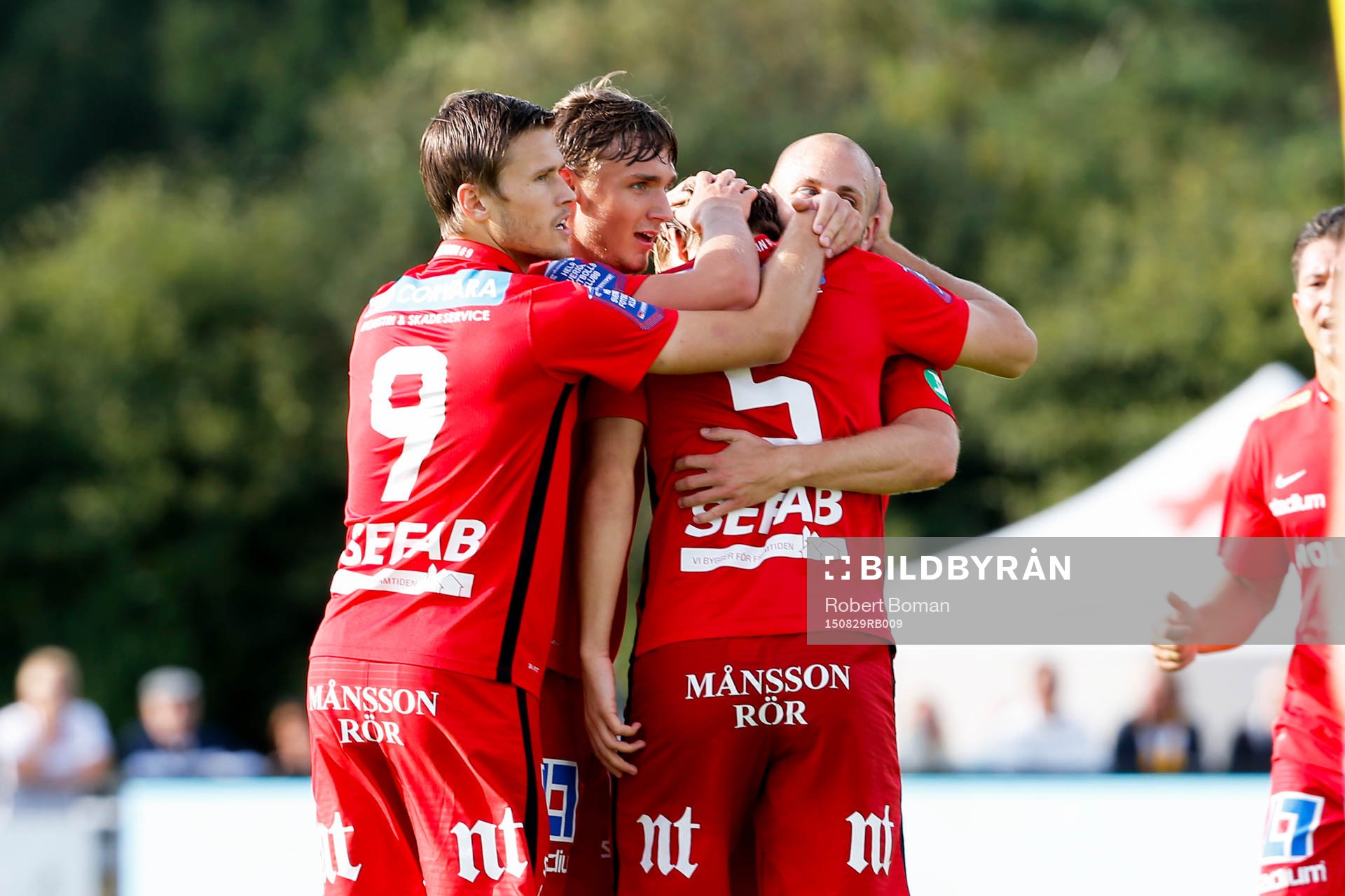 Norrköpings Christoffer Nyman jublar