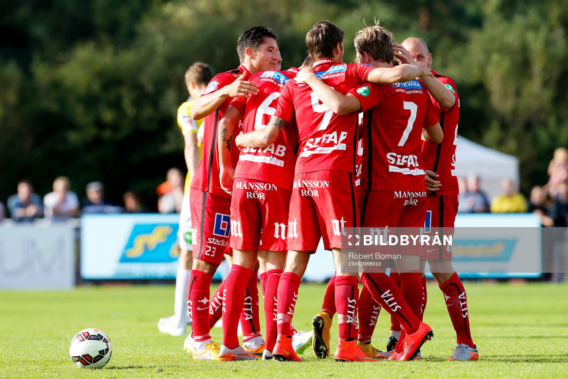 Norrköpings Christoffer Nyman jublar