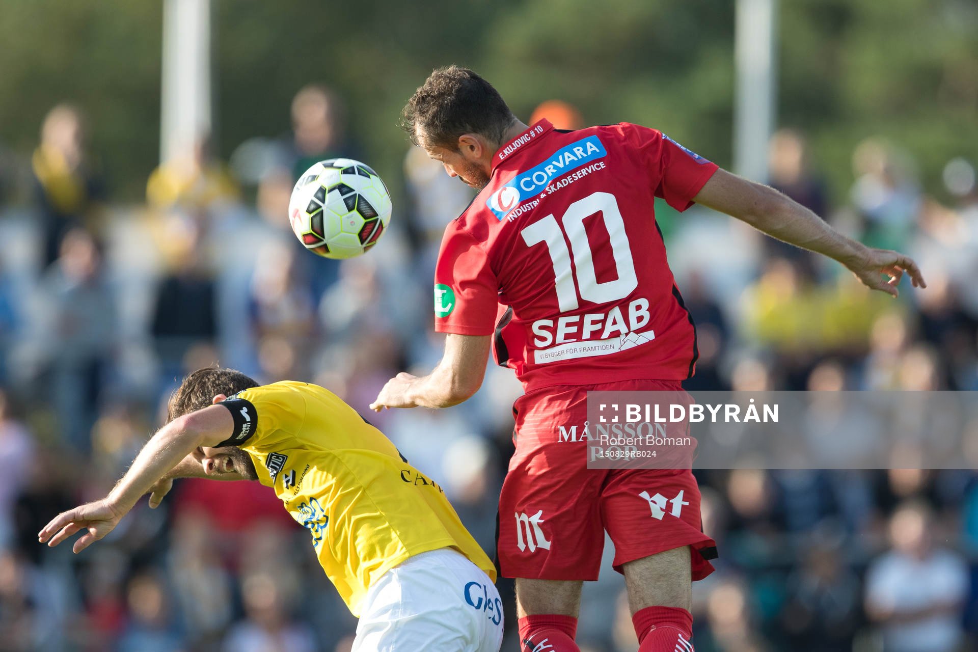 Falkenbergs David Svensson och Norrköpings Emir Kujović