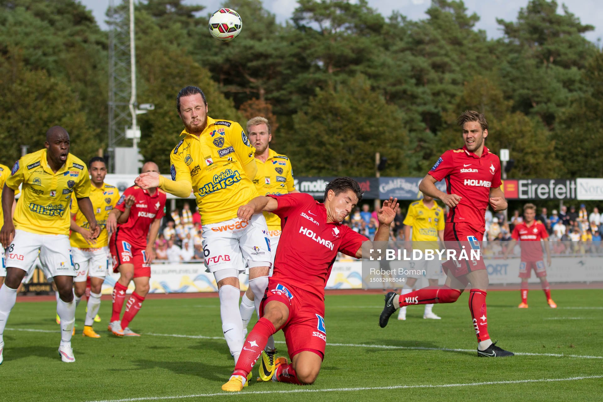 Falkenbergs Rasmus Andersson och Norrköpings David Boo