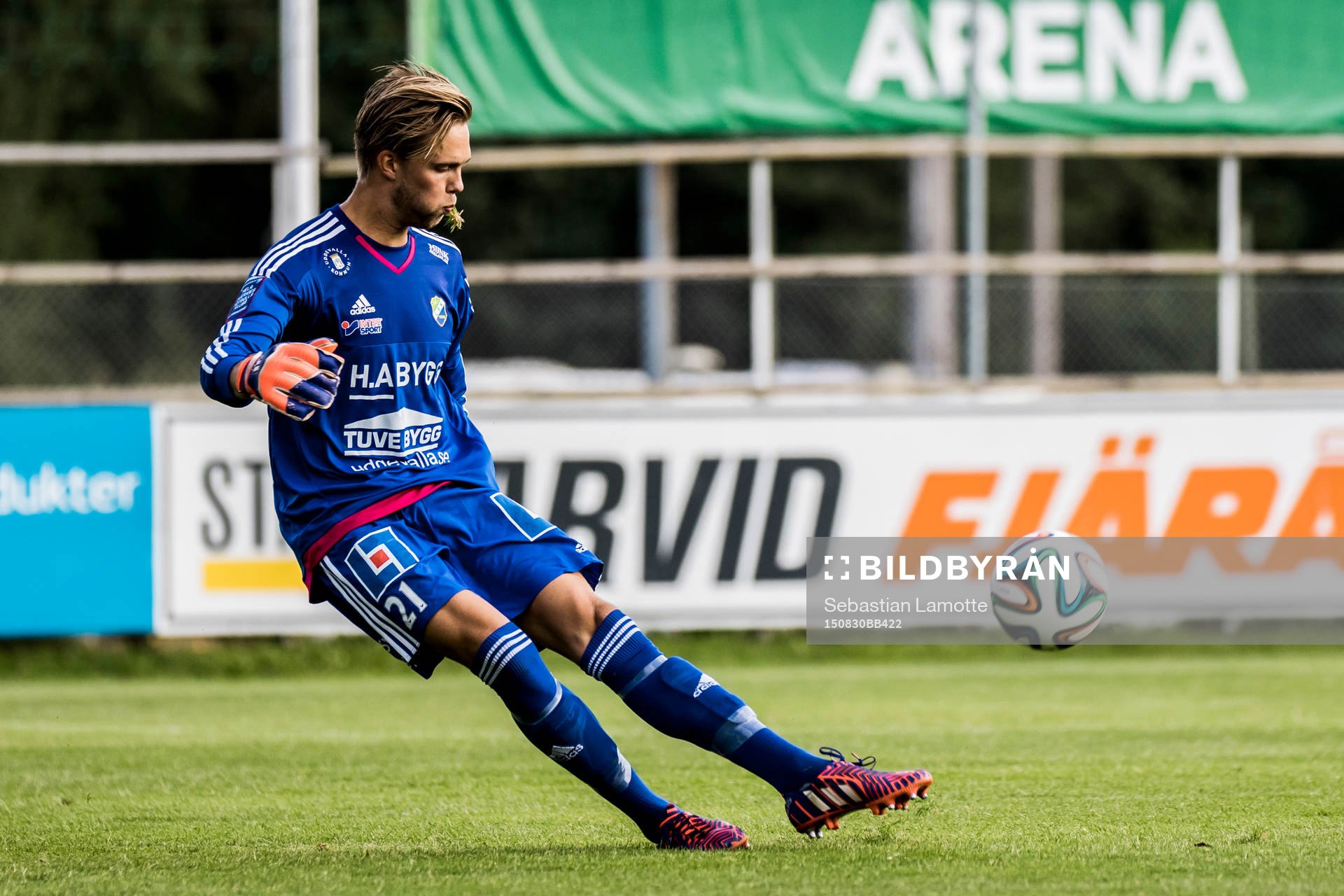 Ljungskiles målvakt Jonathan Johansson