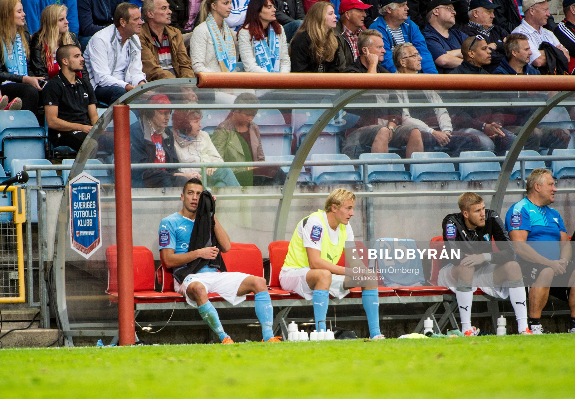 Malmö FFs Nikola Djudjic lämnar planen