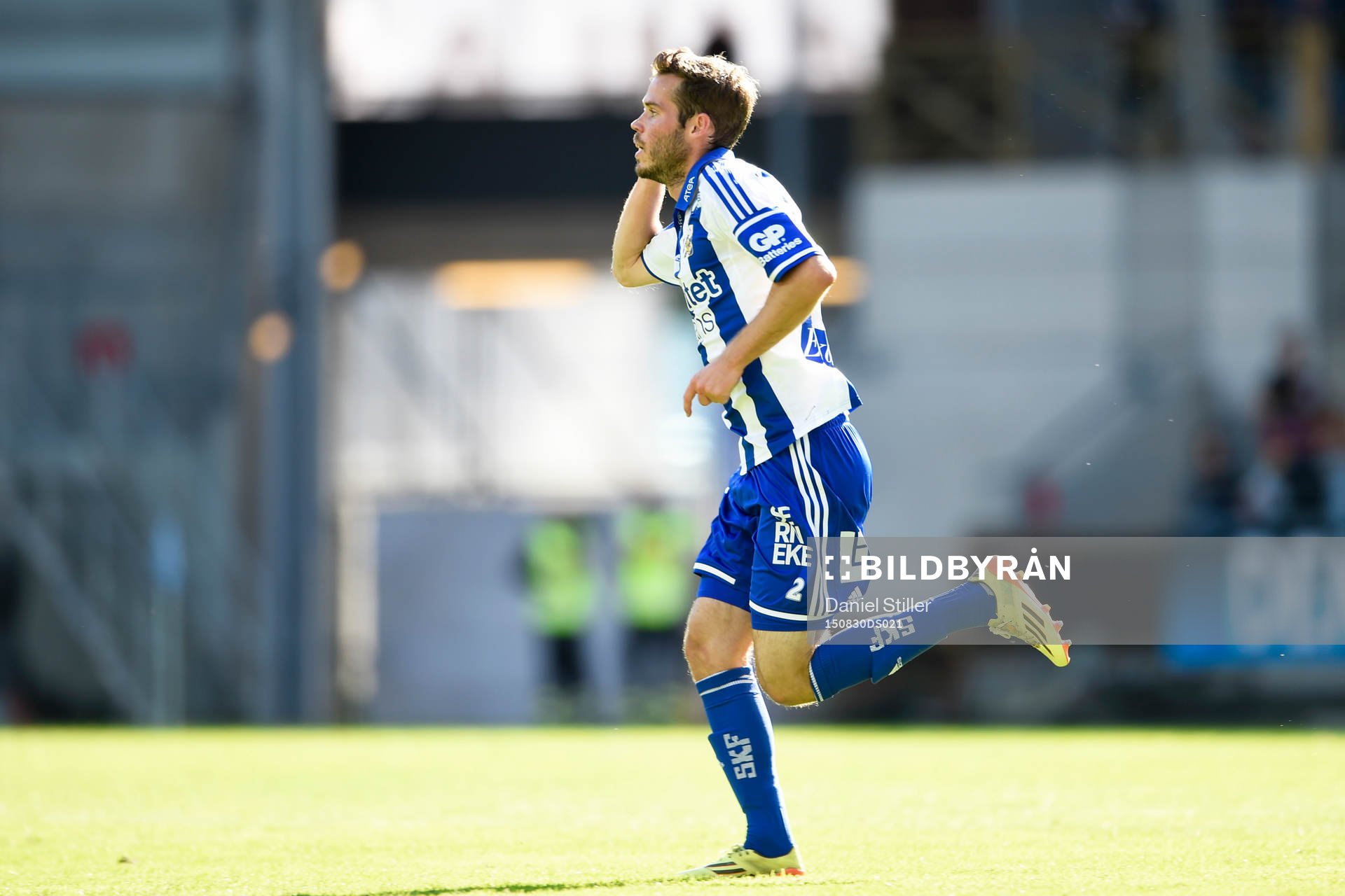 IFK Göteborgs Emil Salomonsson jublar