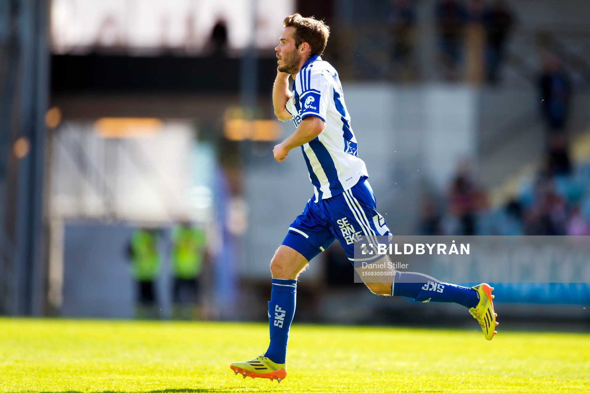 IFK Göteborgs Emil Salomonsson jublar