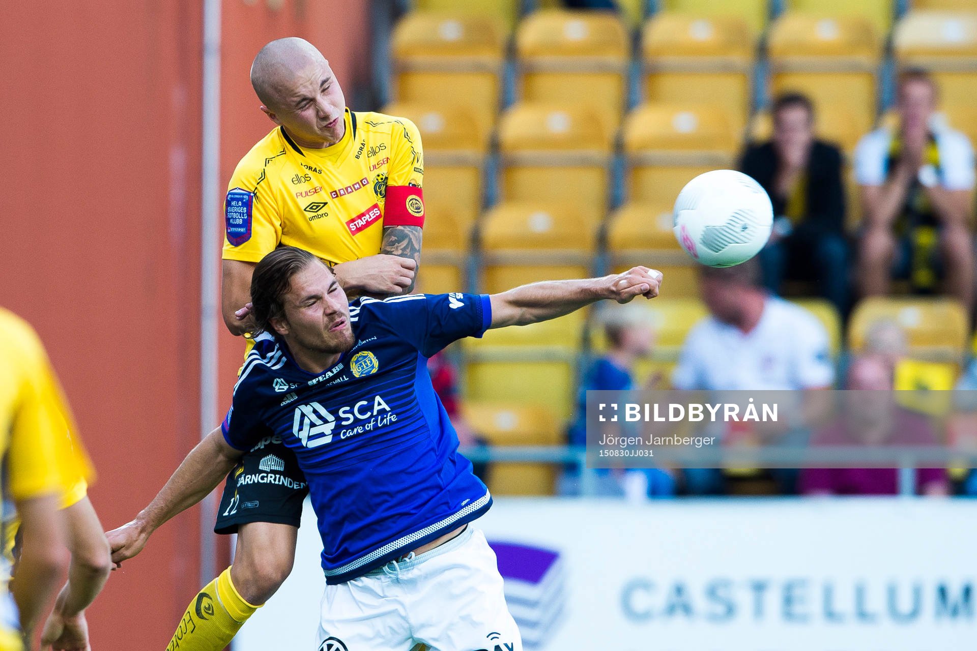 Elfsborgs Sebastian Holmén och Sundsvalls Sebastian