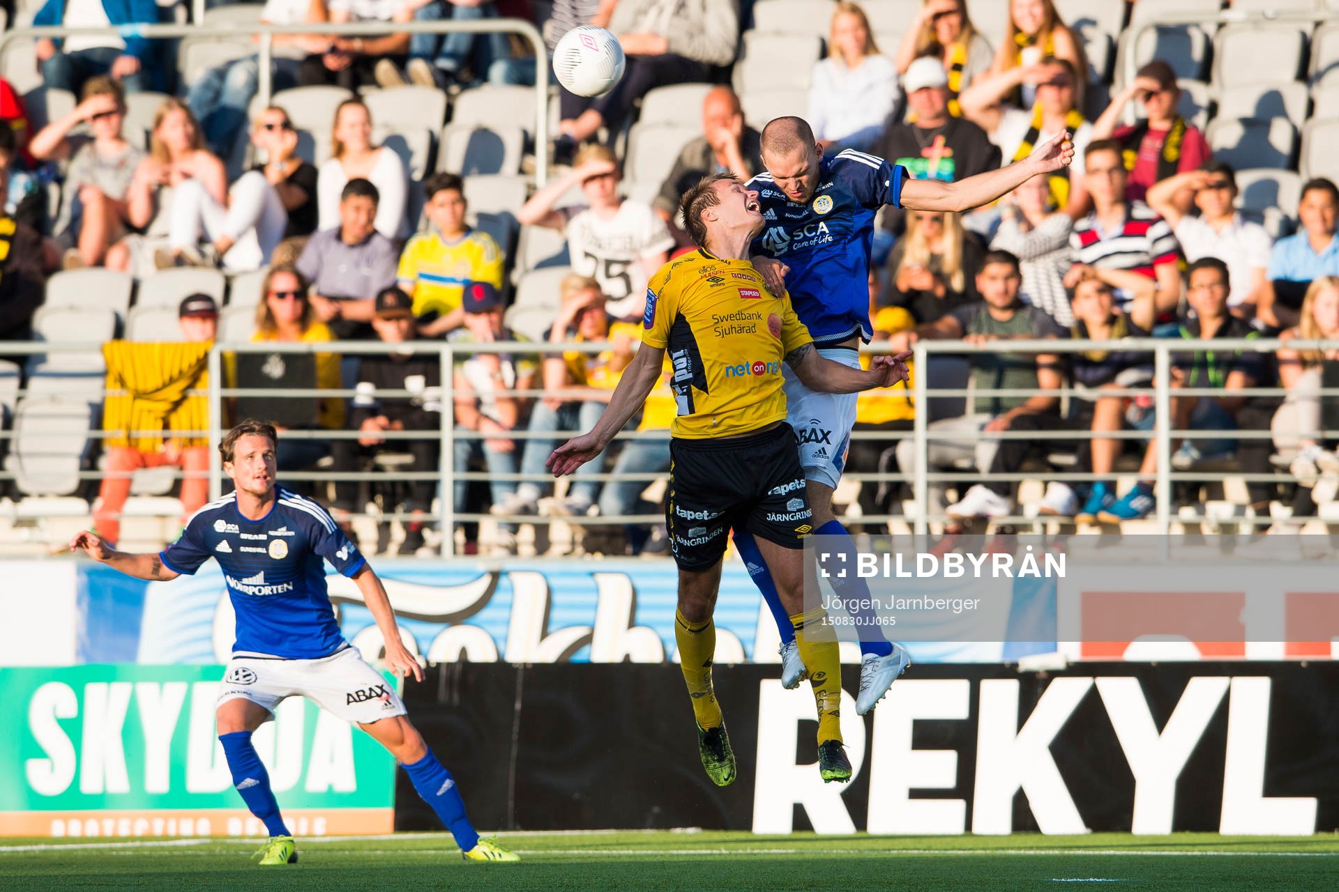 Kamp mellan Sundsvalls Marcus Danielson och Elfsborgs
