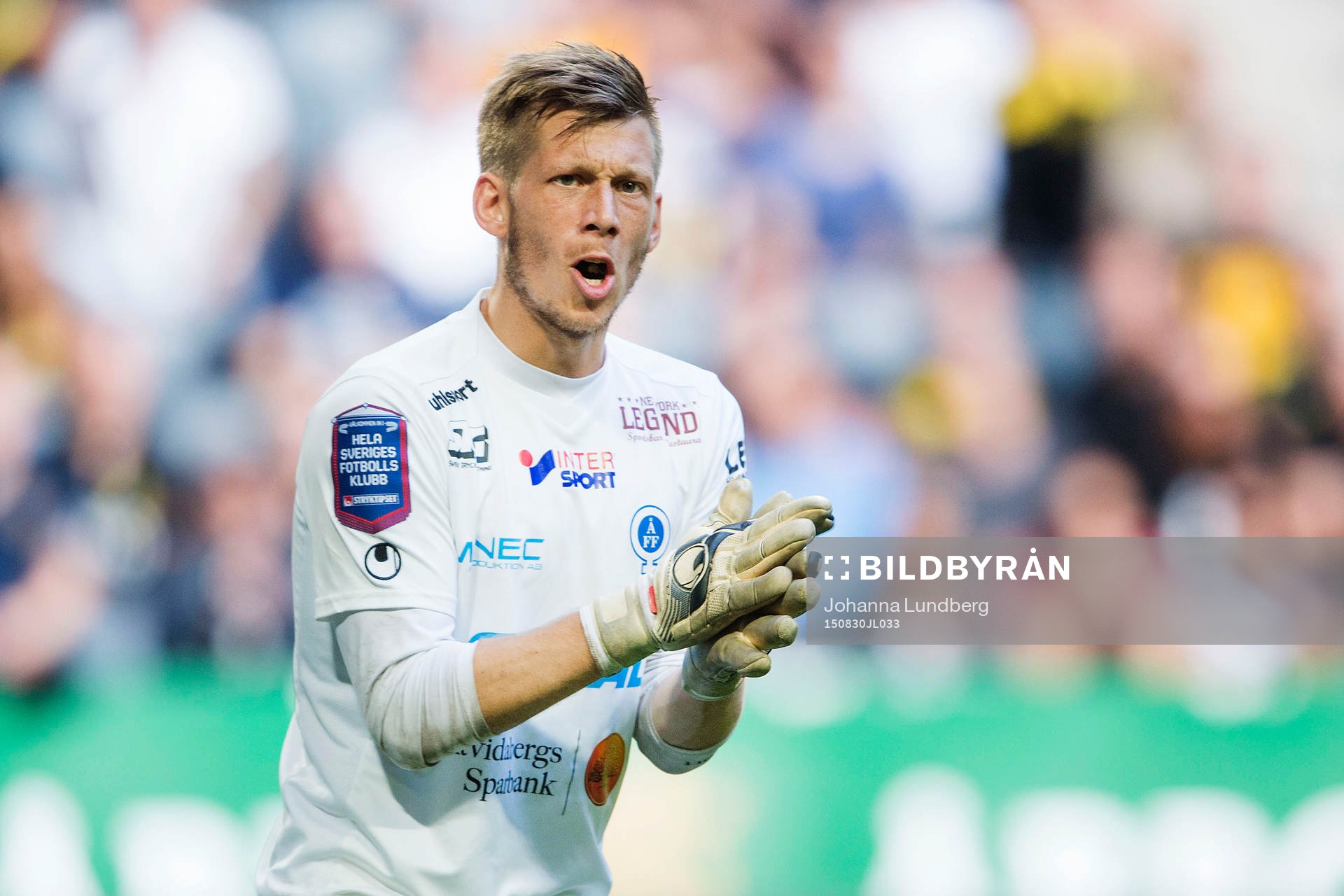 Åtvidabergs målvakt Henrik Gustavsson