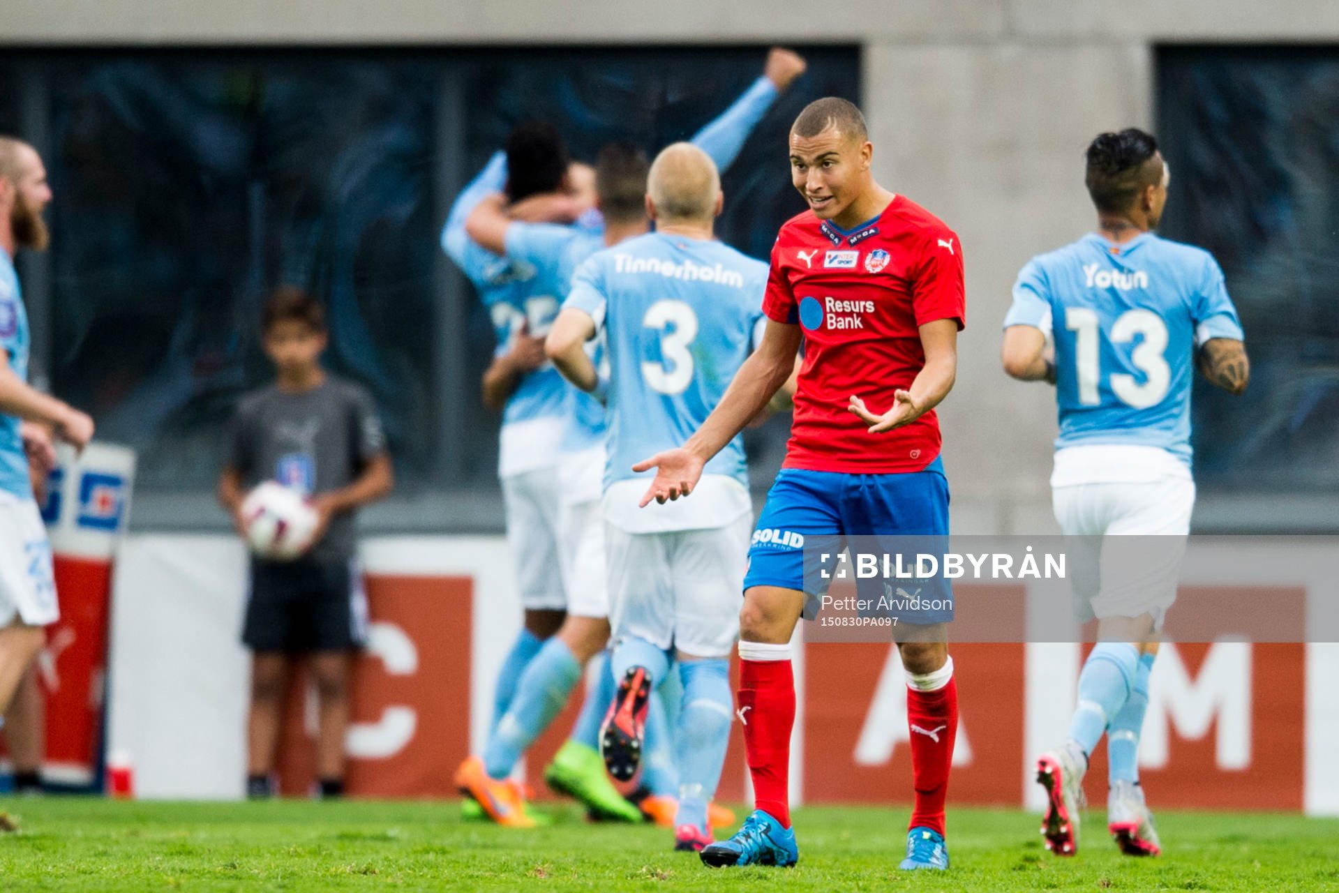 Helsingborgs Jordan Larsson deppar