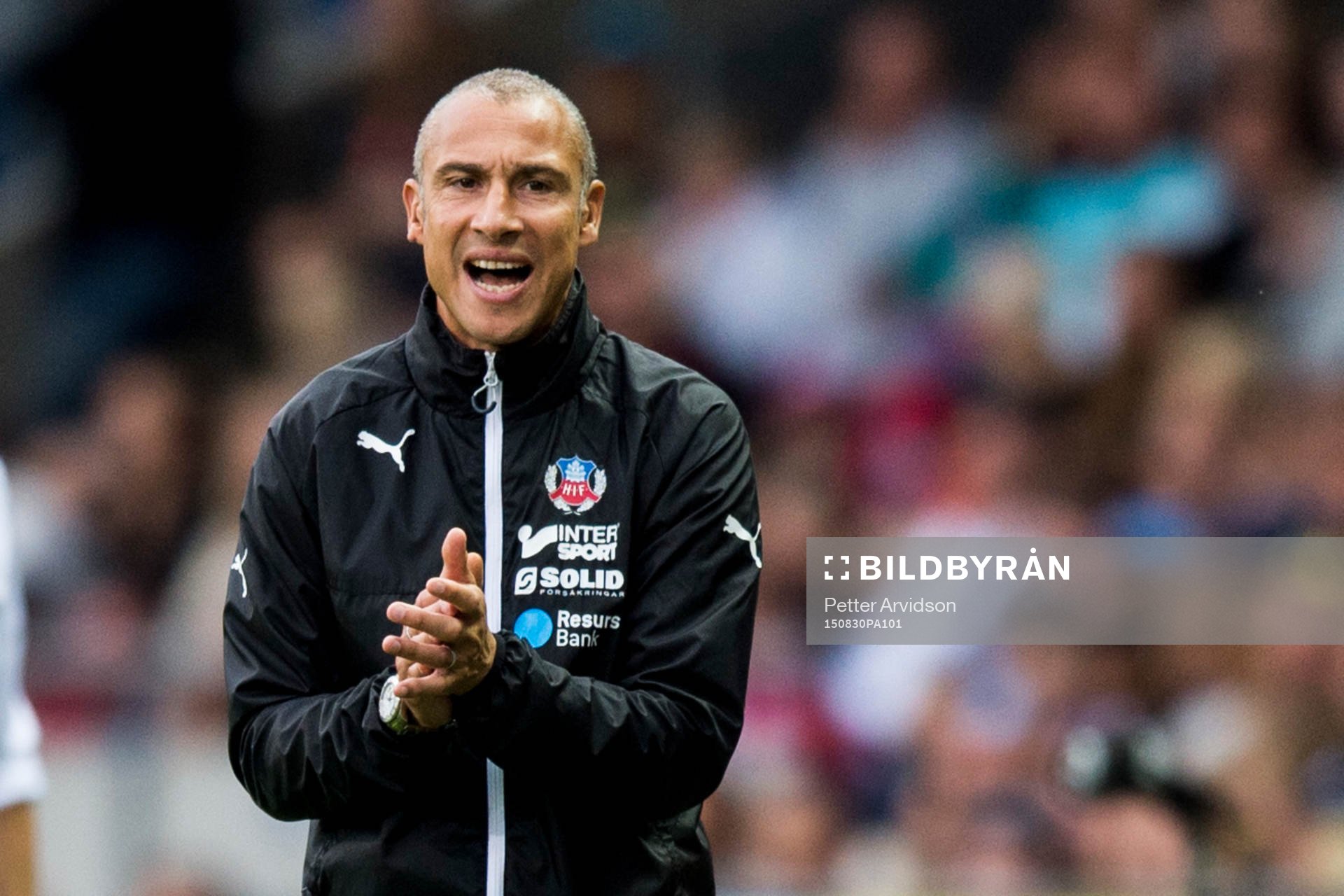 Helsingborgs manager Henrik Larsson
