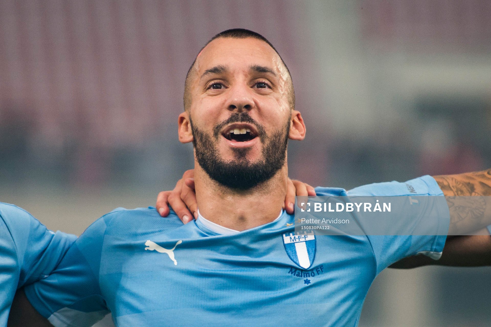 Malmö FFs Guillermo Molins jublar