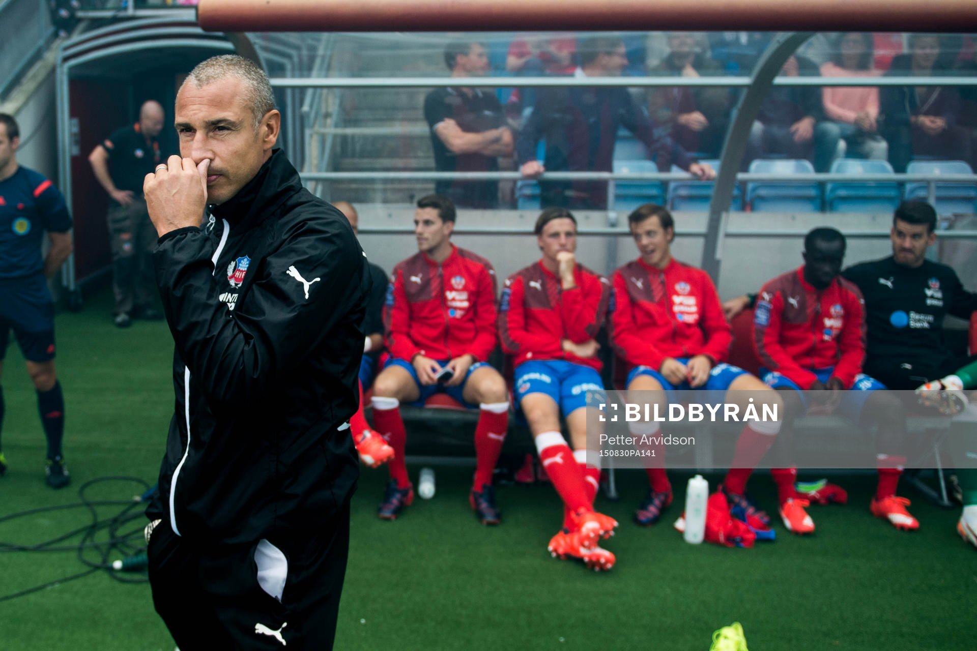 Helsingborgs manager Henrik Larsson