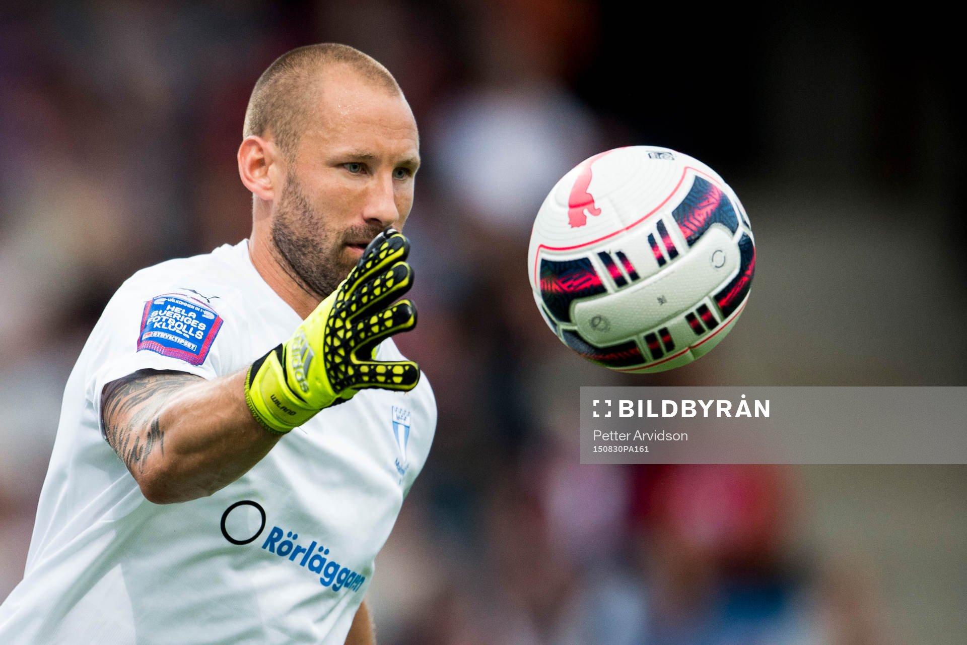 Malmö FFs målvakt Johan Wiland