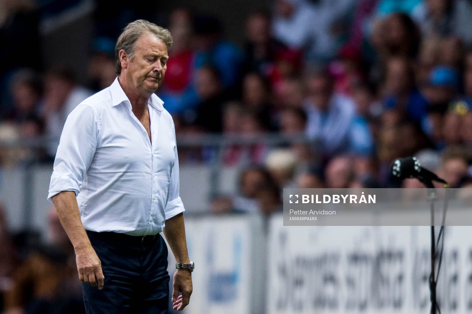 Malmö FFs tränare Åge Hareide deppar