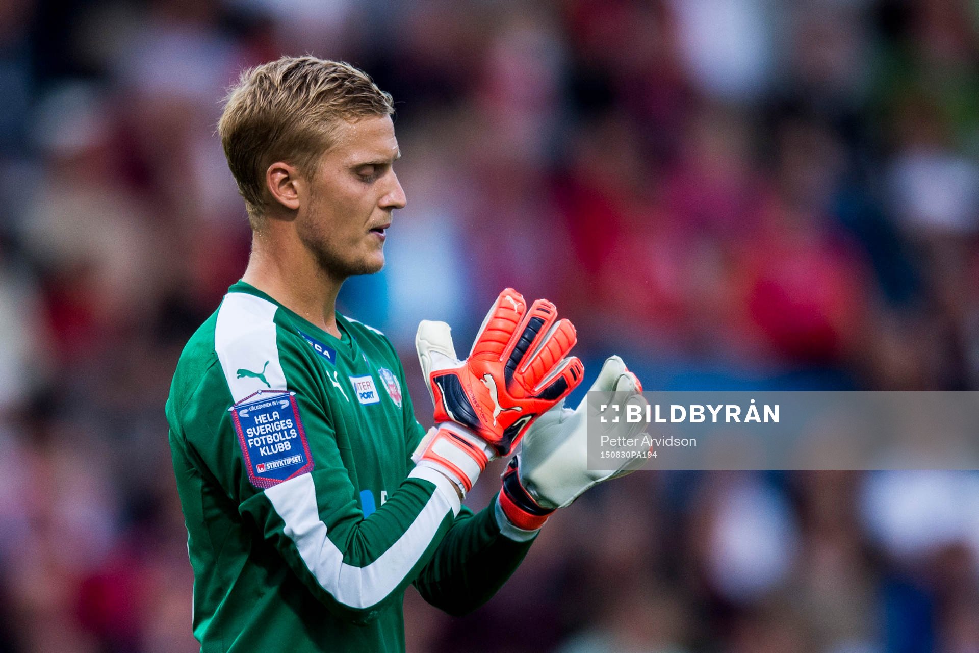 Helsingborgs målvakt Pär Hansson