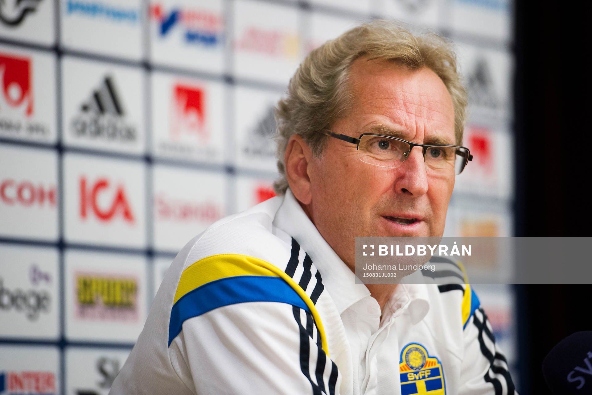 Sveriges förbundskapten Erik Hamrén