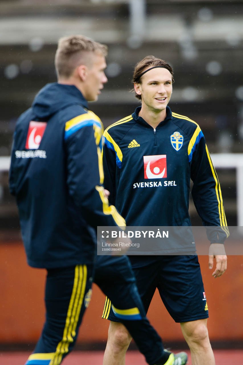 Pontus Wernblom och Albin Ekdal