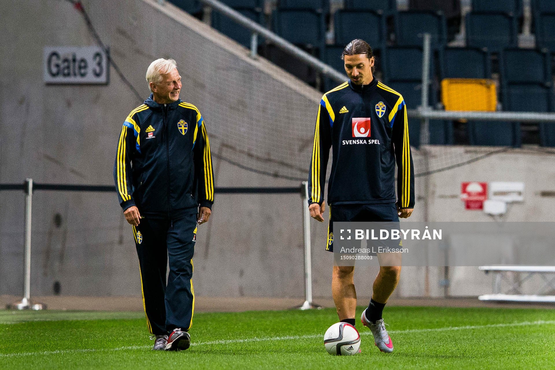 Lars Richt och Zlatan Ibrahimovic