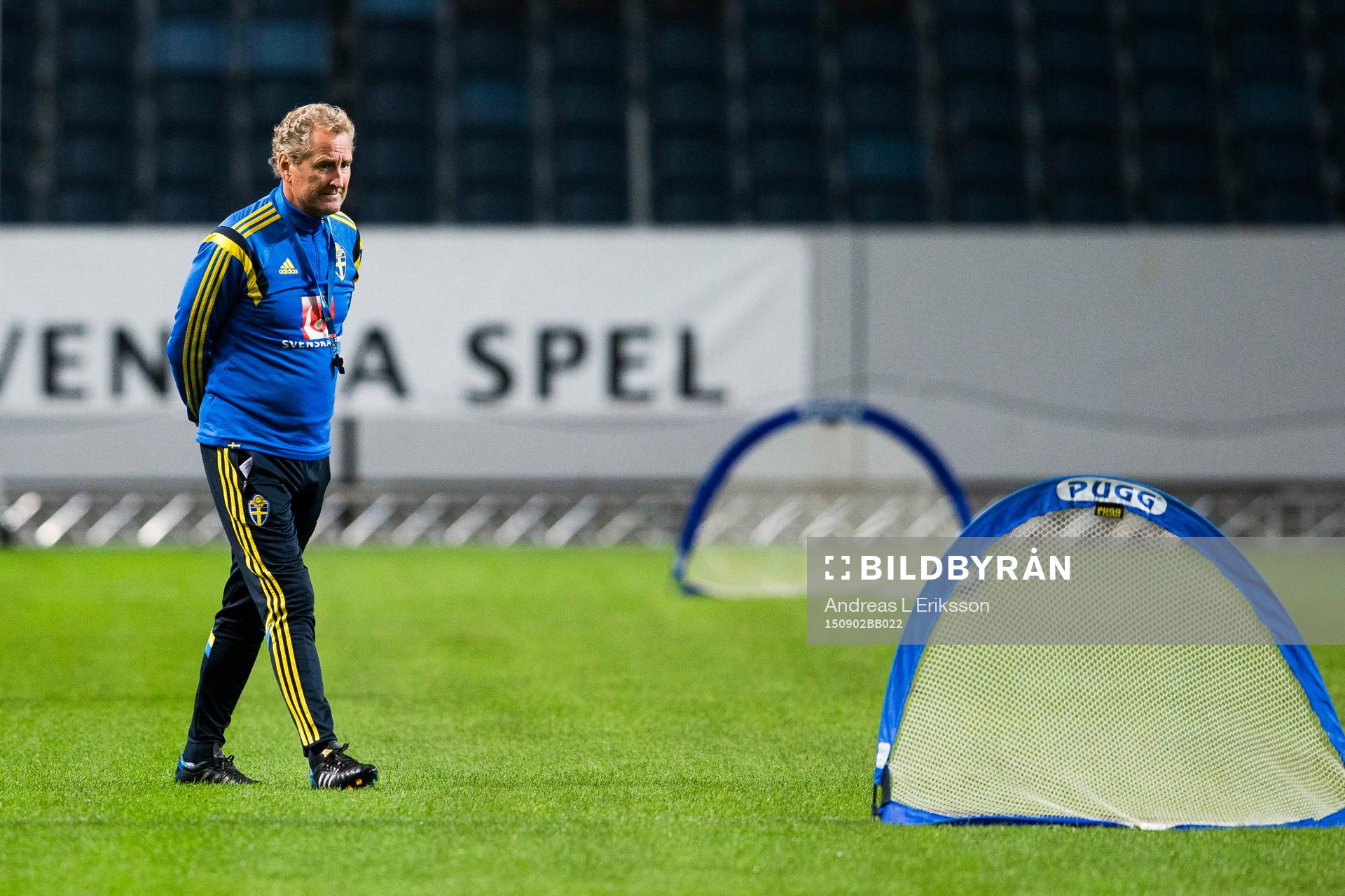 Sveriges Förbundskapten Erik Hamrén