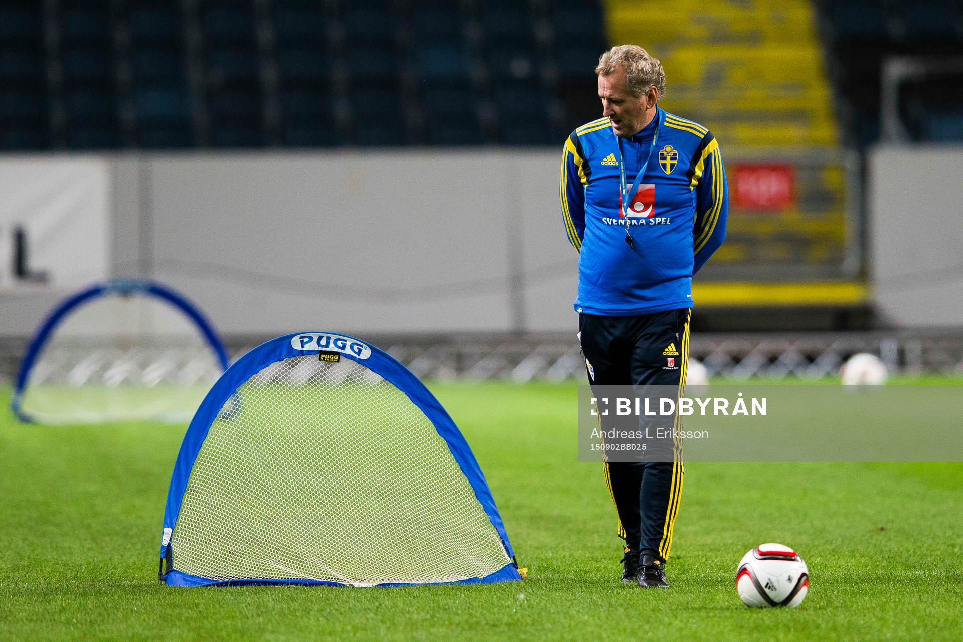 Sveriges Förbundskapten Erik Hamrén