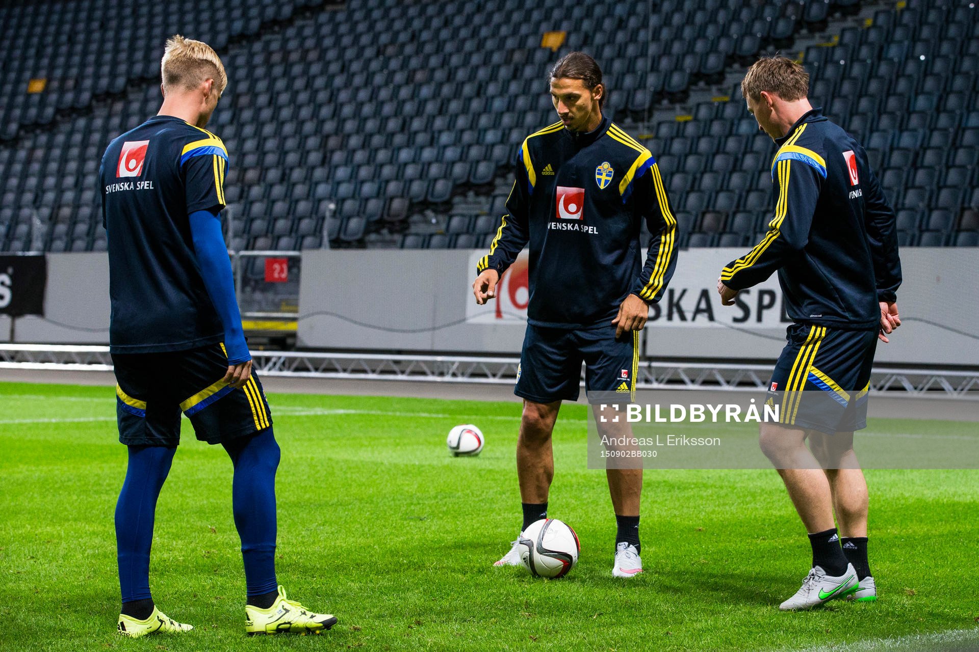 Zlatan Ibrahimovic och Kim Källström