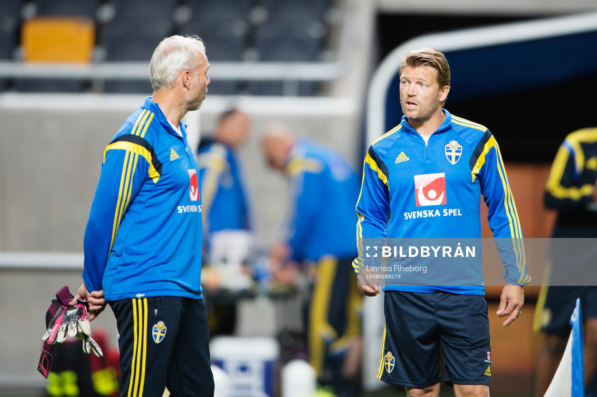 Marcus Allbäck och Lars Eriksson