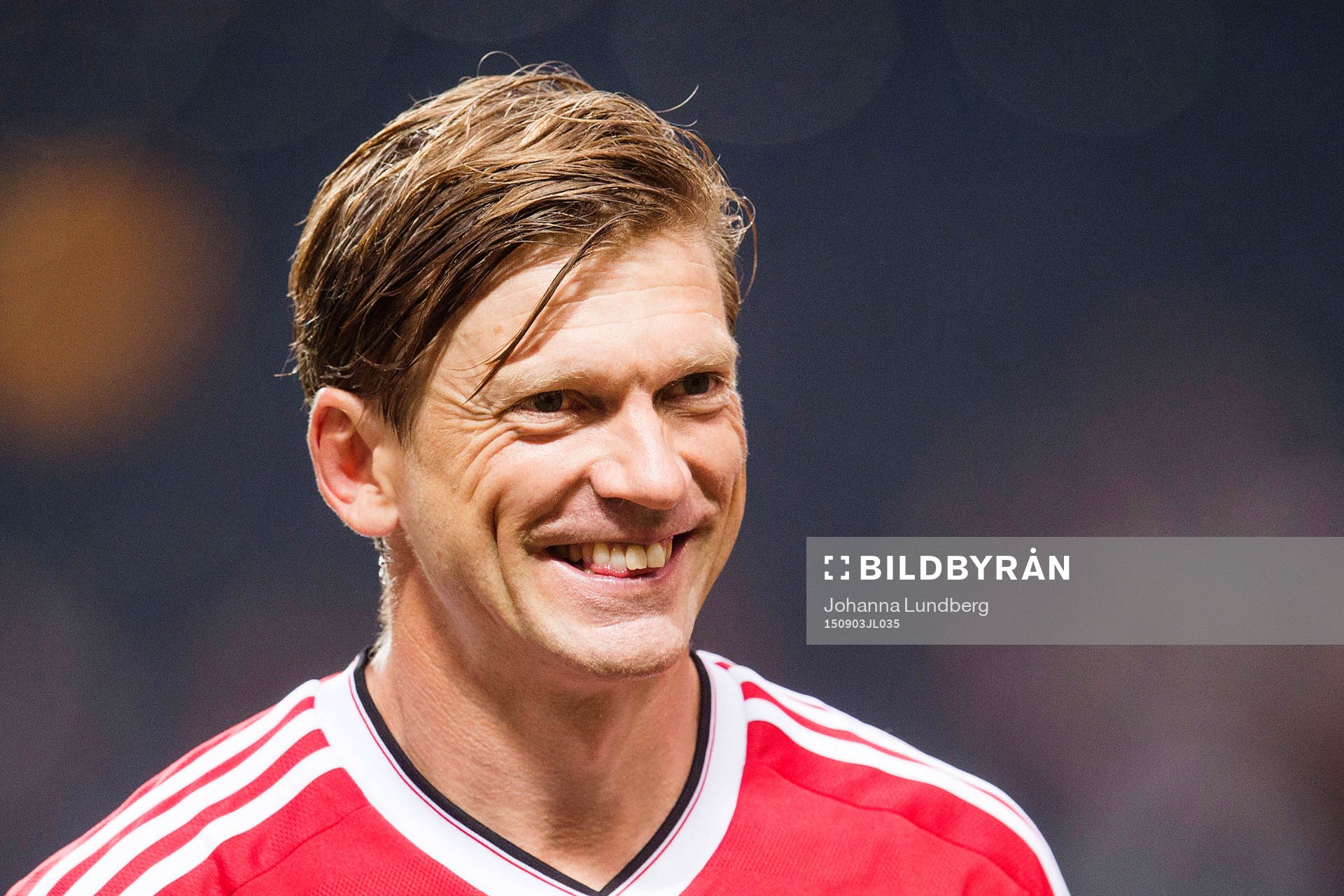 Manchester Uniteds Jesper Blomqvist