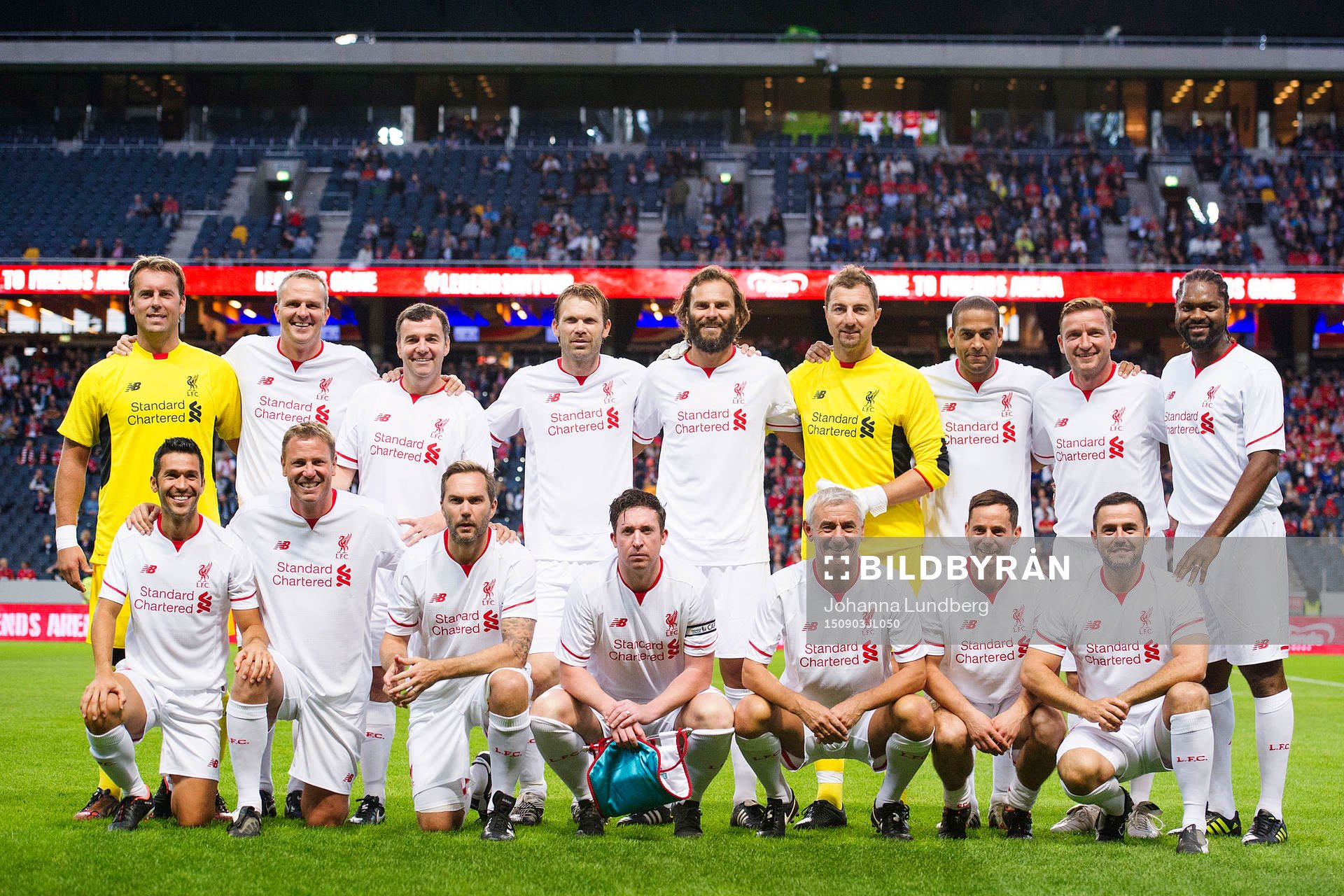 målvakt Jerzy Dudek, Stephane Henchoz, Bjørn Tore Kvarme,