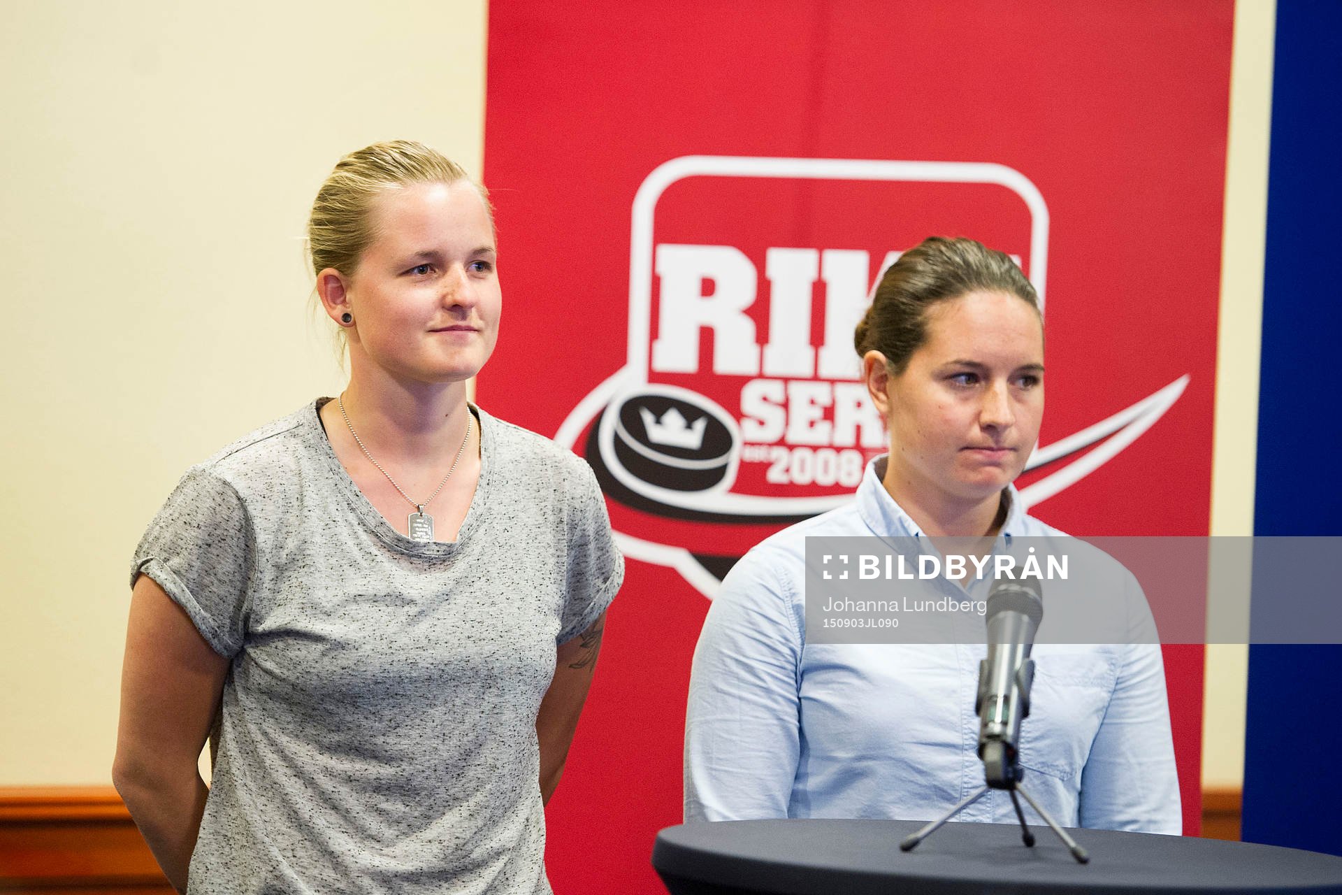 Tränare Madeleine Östling och Angelica Östlund, Brynäs