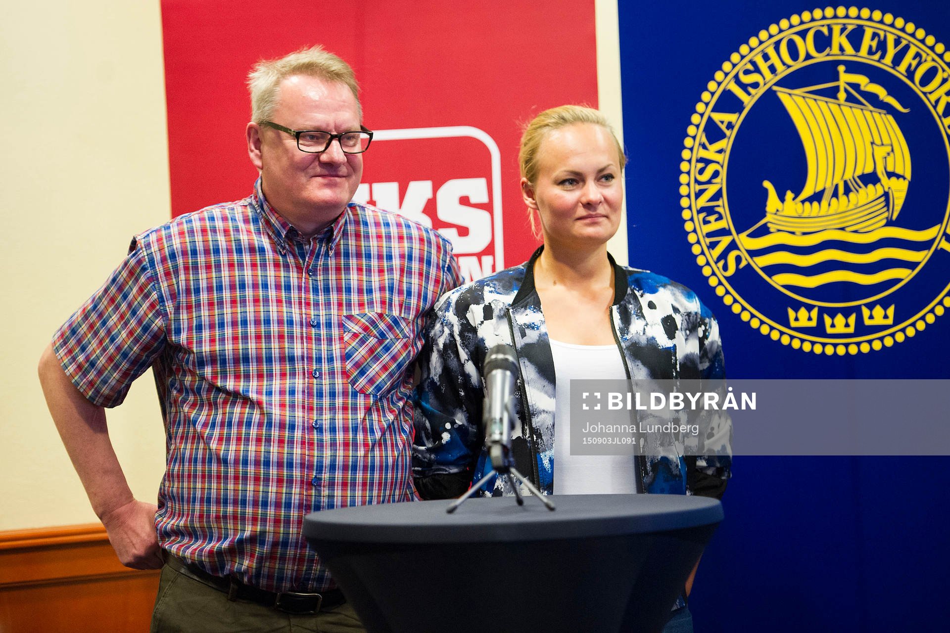Tränare Lars Johansson och Erica Udén-Johansson, Sundsvall