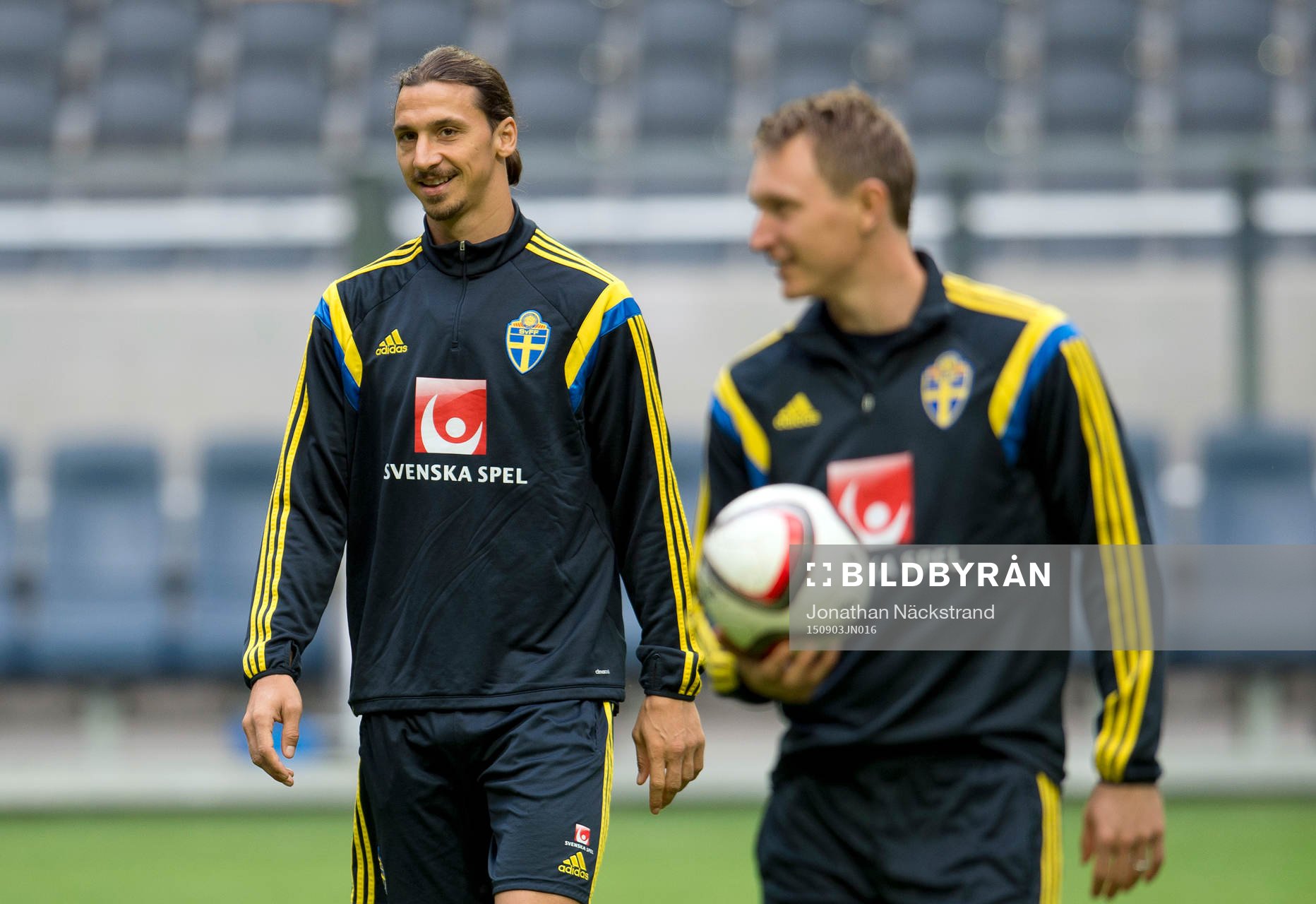 Zlatan Ibrahimovic och Kim Källström