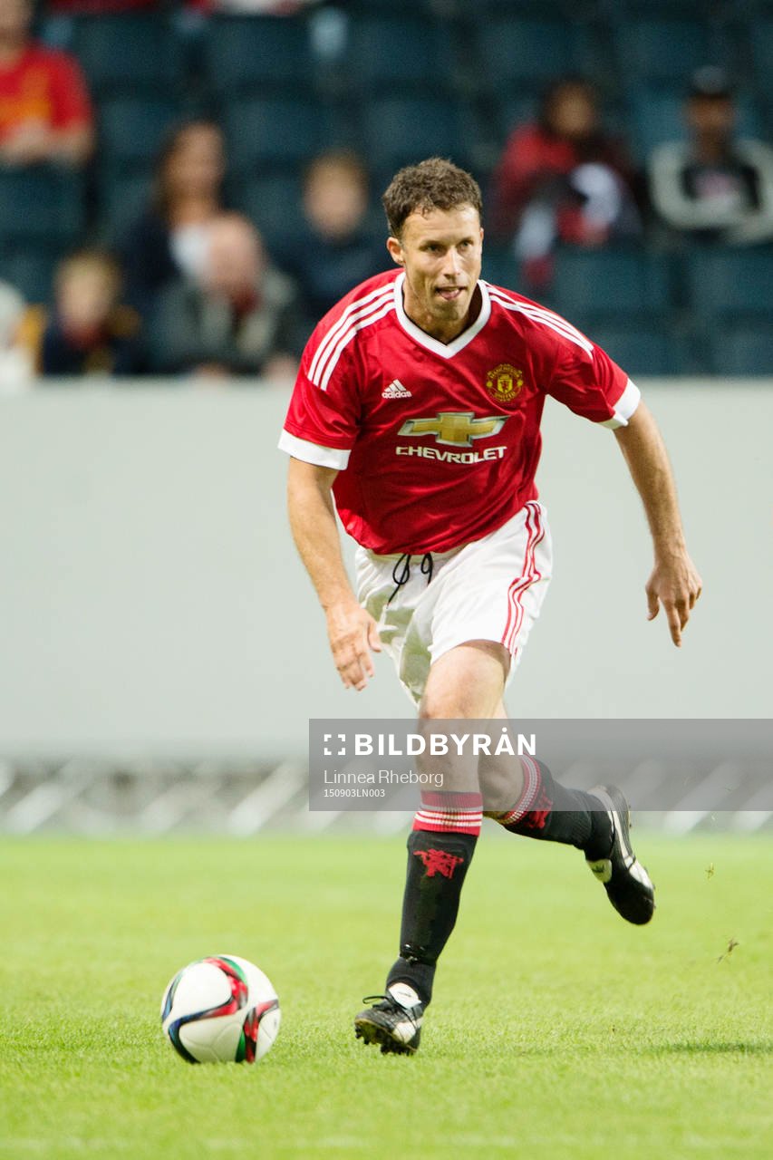 Manchester Uniteds Ronny Johnsen